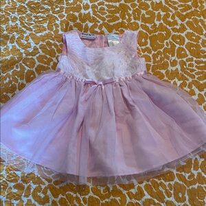Blueberi Boulevard Light Pink Baby Dress
